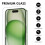 4-Pack Screen Protector for iPhone 15 6.1-Inch Tempered Glass Film 3