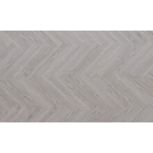 (2.57 m² / Pack Silver Oak Grey 81044-A) Aspen Wood Effect Click Laminate Flooring - Herringbone(8mm)