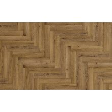 (2.57 m² / Pack Traditional Oak 9234-7) Aspen Wood Effect Click Laminate Flooring - Herringbone(8mm)