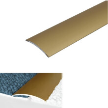 (0.93m, Gold) A03 30mm Anodised Aluminium Self Adhesive Door Threshold Strip