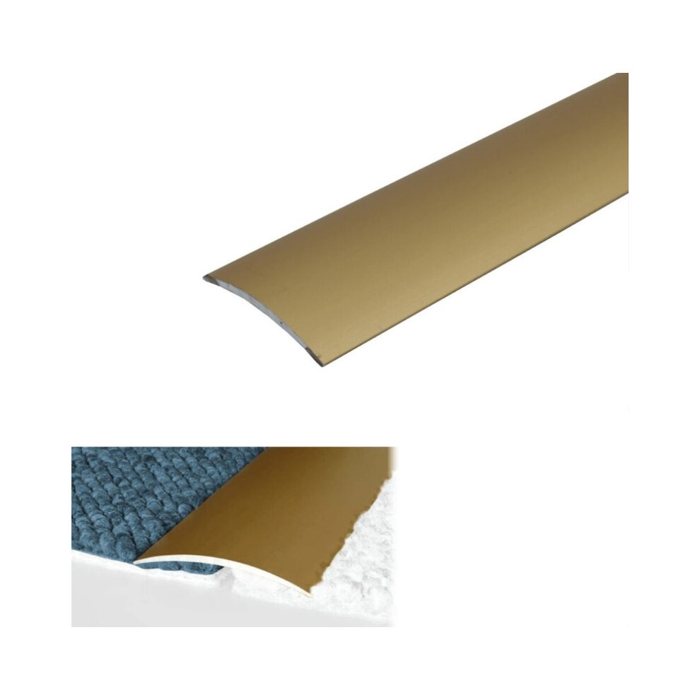 (0.93M, Gold) A03 30Mm Anodised Aluminium Self Adhesive Door Threshold Strip 5902989983457