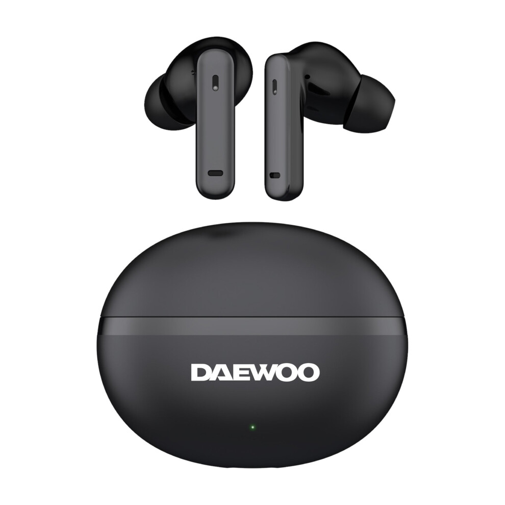 Daewoo Wireless Air Bud Pro Noise Cancelling Bluetooth Earbuds in Ear Earphones Black