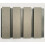 (Beige Slatted Boards, 15) Square Slatted Composite Cladding Plastic Exterior 6