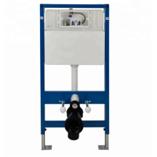(Wall Hung Cistern And Frame) Wall Hung Toilet Rimless DPT Pan, Seat & 1.12m Concealed Cistern Frame WC Plate