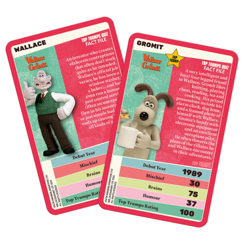 Top Trumps: World of Aardman 2