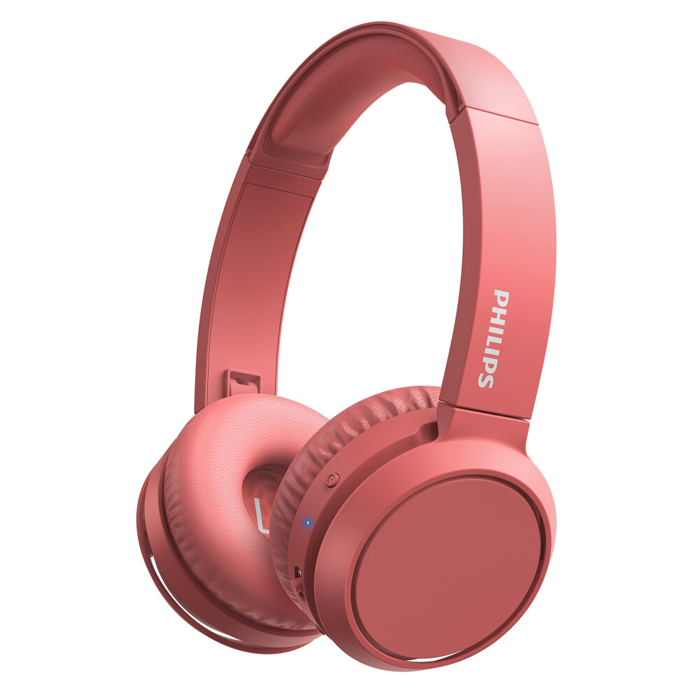 PHILIPS H4205 On-Ear Wireless Headphones with 32mm Drivers  BASS Boost