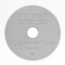 OLFA 45mm Rotary cutter Replacement Blade 1 Blade (RB45H-1) - Tungste
