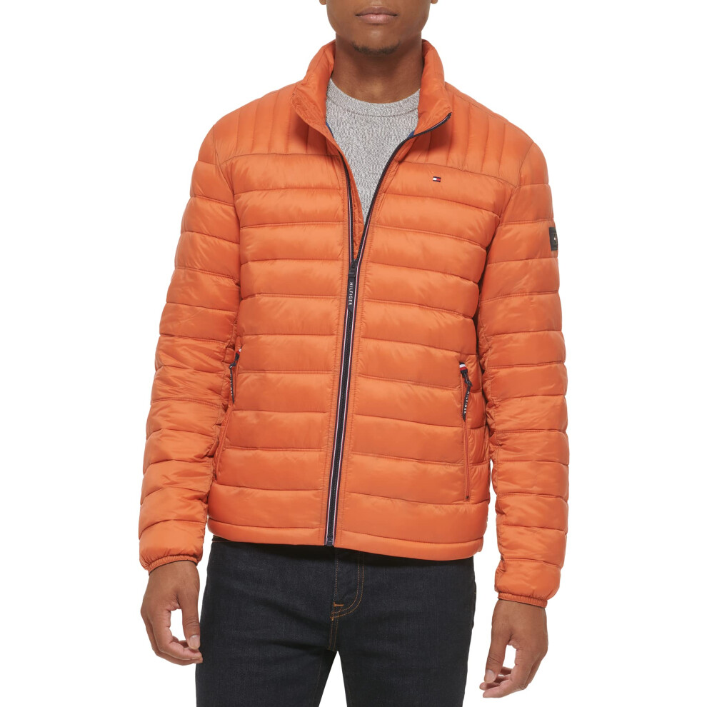 Tommy Hilfiger Men's Ultra Loft Lightweight Packable Puffer Jacket (St