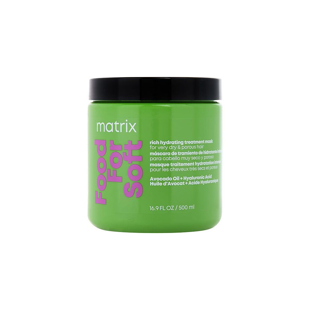 MATRIX by Matrix FOOD FOR SOFT RIcH HYDRATINg TREATMENT MASK 169 OZ(D0
