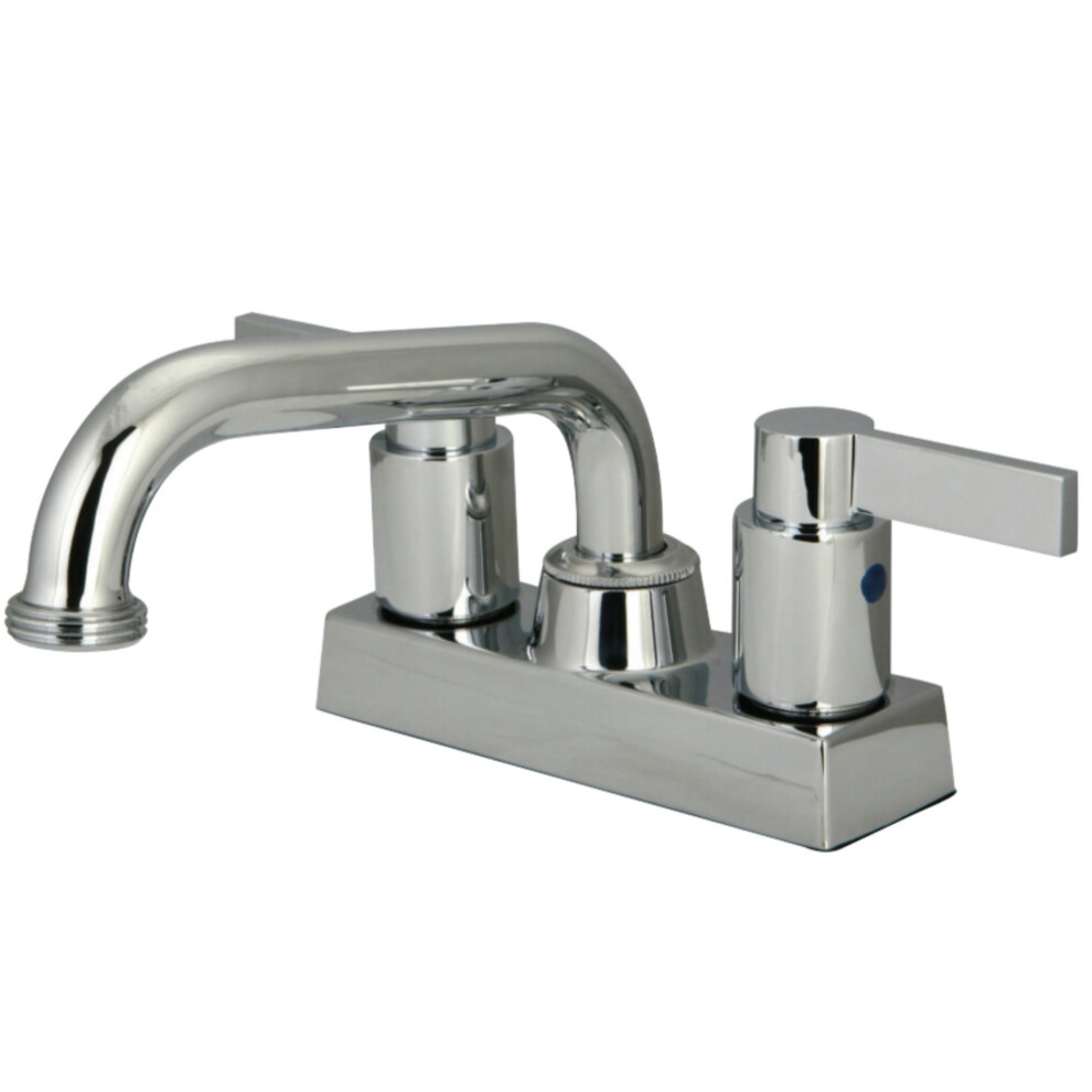 Kingston Brass KB2471NDL Two Handle 4"""" Centerset Laundry Faucet  Poli