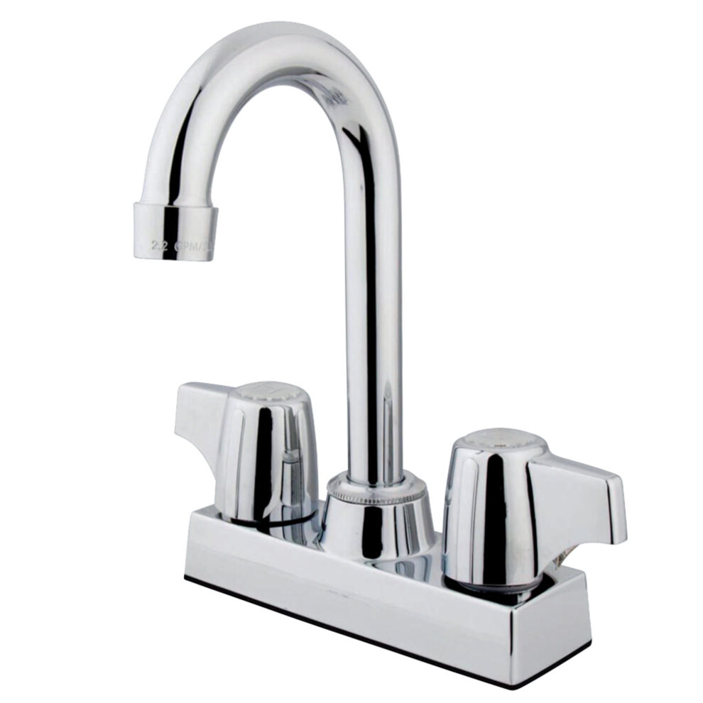 Kingston Brass KB460 Vista 4""Centerset Bar Faucet  Polished Chrome