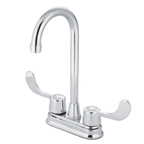 Kingston Kingston Brass KB491ADA Vista Βρύση Μπαρ, 4-3/4", Γυαλισμένο Χρώμιο