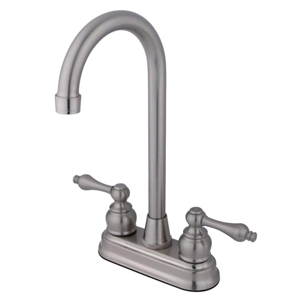 Kingston Brass KB498AL Victorian 4"" Centerset High Arch Bar Faucet  B