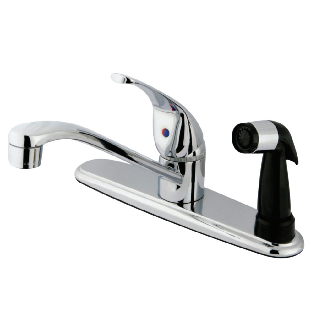Photos - Tap Kingston Brass KB5730 Chatham Single-Handle Centerset Kitchen Faucet