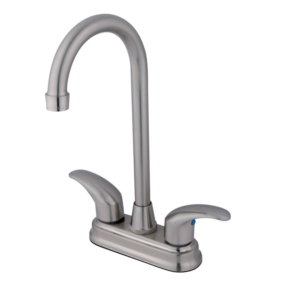Kingston Brass KB6498LL Legacy 4"""" Centerset Bar Faucet  Brushed Nicke
