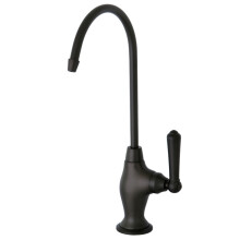Kingston Brass KS3195NML Magellan Design 1/4 Vattenfilterkran, Oljebränd Brons, 4-3/4 tum Utdrag
