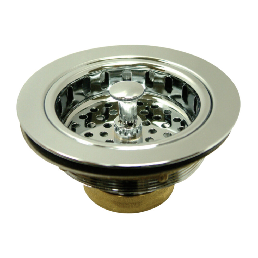 Kingston Brass KBS1001 Heavy Duty Kitchen Sink Waste Basket  Polished
