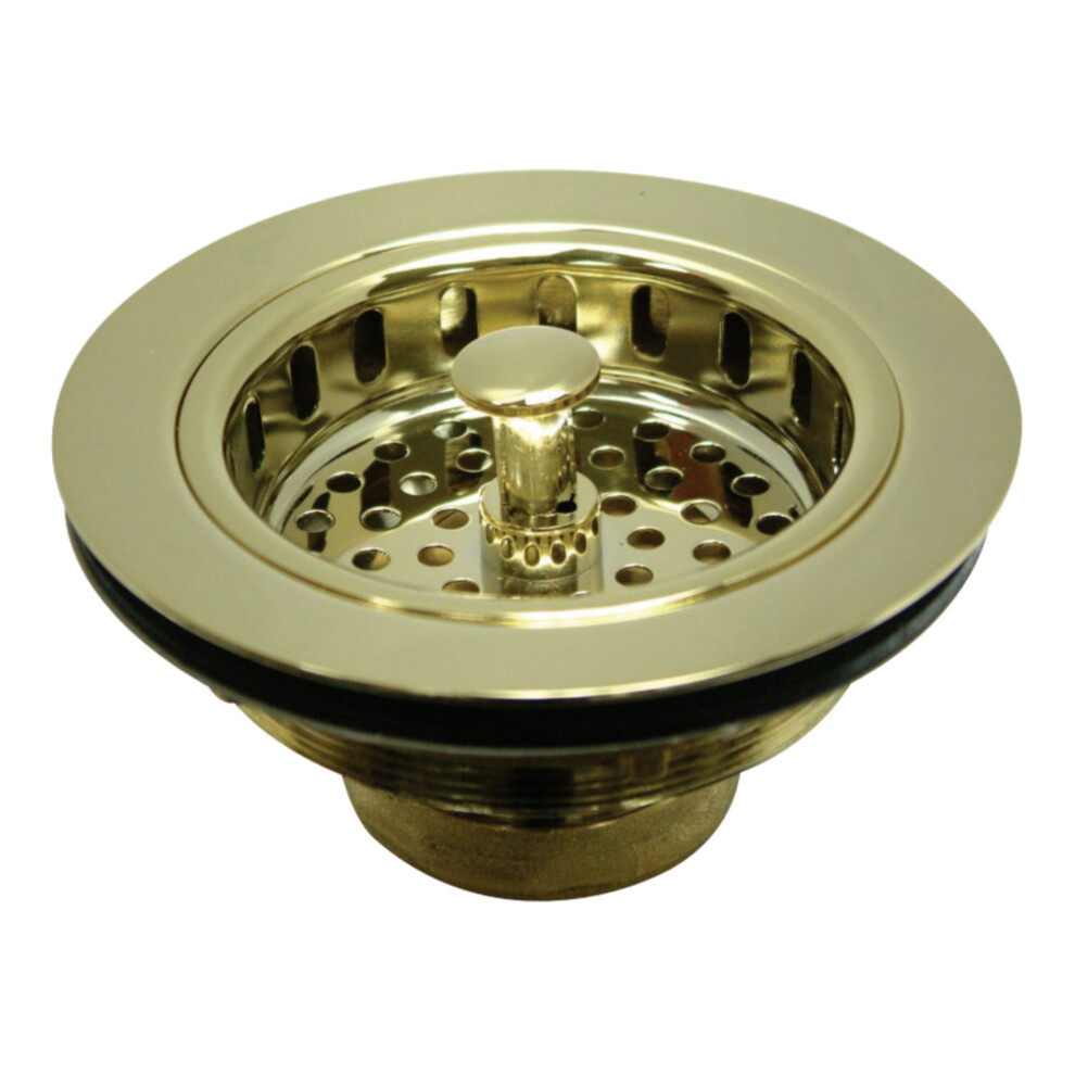 Kingston Brass KBS1002 Heavy Duty Kitchen Sink Waste Basket  Polished