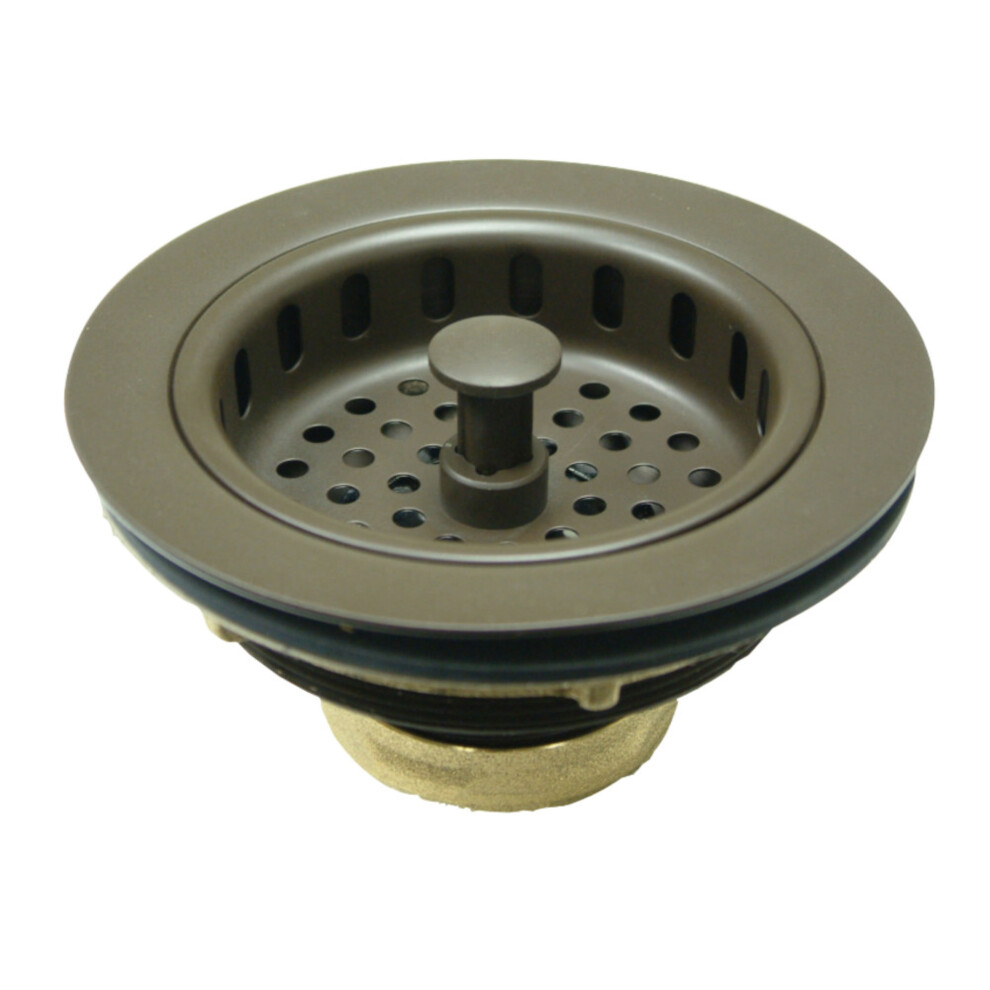 Kingston Brass KBS1005 Heavy Duty Kitchen Sink Waste Basket  Oil Rubbe