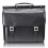 V Series | HALSTED | 15"""" Leather Double Compartment Laptop Briefcase 1