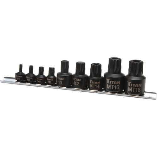 9 PCIMPACT BIT SOCKET SET