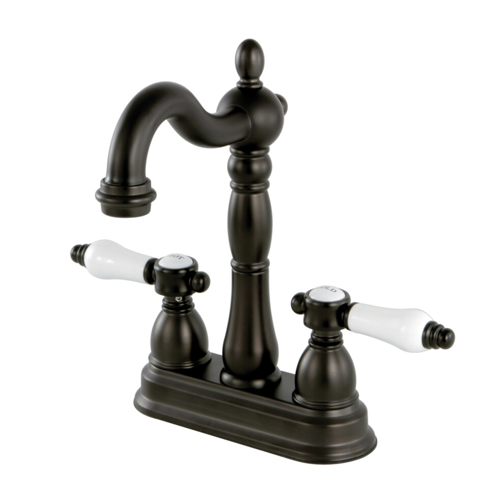 Kingston Brass KB1495BPL 4"" Centerset Bar Faucet  Oil Rubbed Bronze