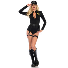 5PC.SWAT Tým Babe,body,belt,podvazek,hračková vysílačka a čepice