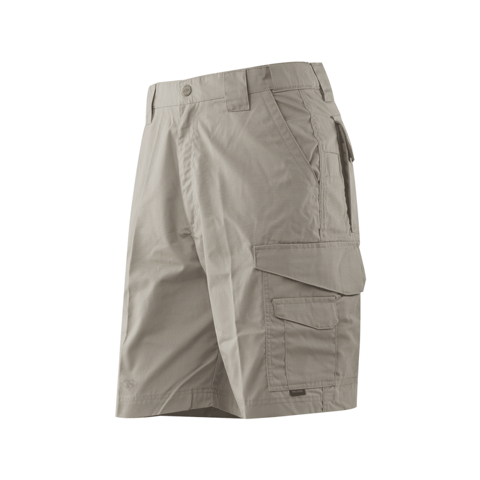 Short Tactique Kaki Homme Poly Coton W:46 L:9-image