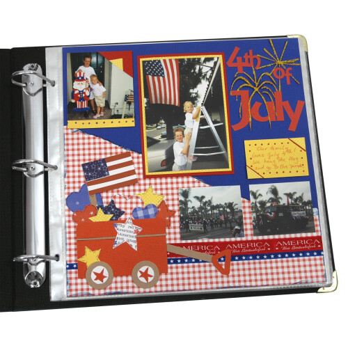Memory Book - 12 x 12 Σελίδες Scrapbook, Διαφανείς, 50/ΒΧ, 62227 1