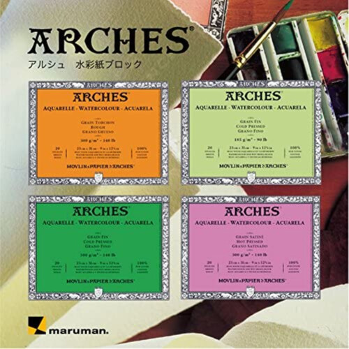 ARCHES WC BL 140CP 10X14 20SH 1