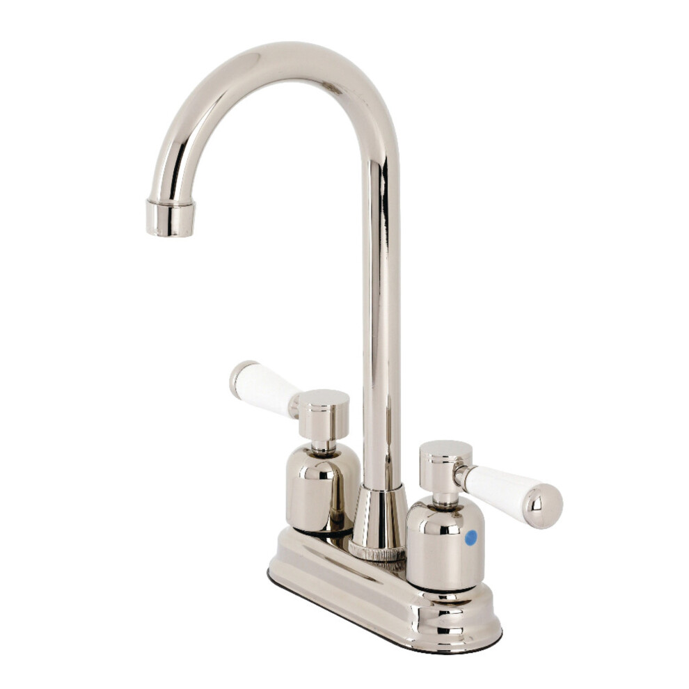 Kingston Brass KB8496DPL Paris Bar Faucet  Polished Nickel