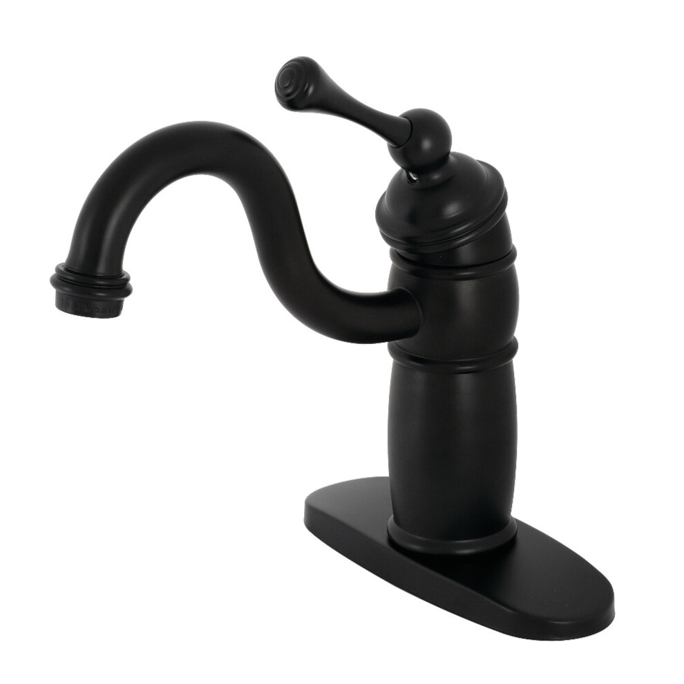 Kingston Brass KB1480BL Vintage Single-Handle Monoblock Bar Faucet  Ma