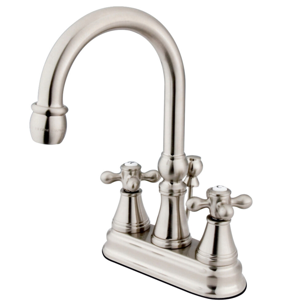 Photos - Other Bathroom Accessories Kingston Brass KS2618AX 4 in. Centerset Bathroom Faucet Brushed Nicke B0026ZPSXQ 