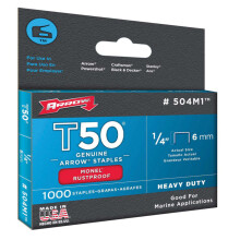 Staple Monel 1/4 """" "" BX1000 (paczka 5)