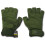 Leichter Halbfingerhandschuh Oliv 2X 2