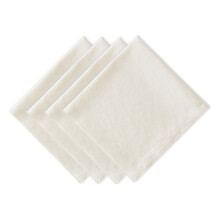 DII Cream Sugar pellavalautasliina (4 kpl sarja)