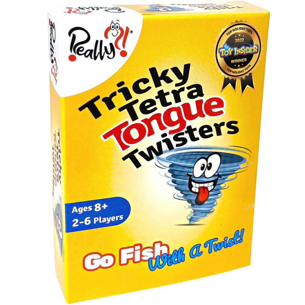 Really?! Tricky Tetra Tongue Twisters - Go Fish with A Twist  Hilariou