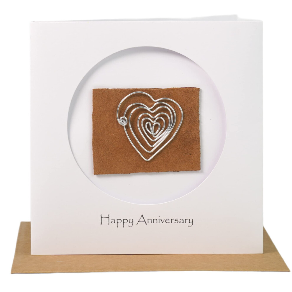 10th Anniversary Card  Aluminum Anniversary  10th Wedding Anniversary