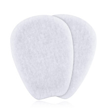 7 Pairs of Felt Tongue Pads Cushion for Shoes Size Large