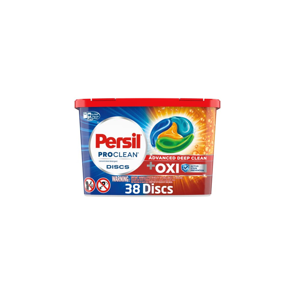 Persil Discs Laundry Detergent Pacs  Oxi  38 Count