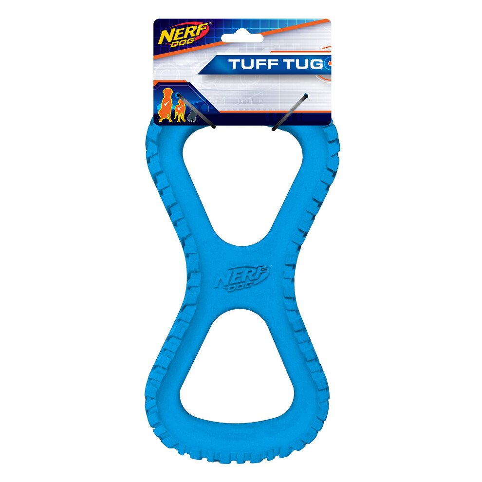 Nerf Dog Tire Infinity Tug Dog Toy Lightweight Durable And Water Res