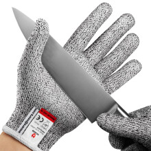 NoCry Cut Resistant Gloves with Grip Dots - High Performance Level 5 P