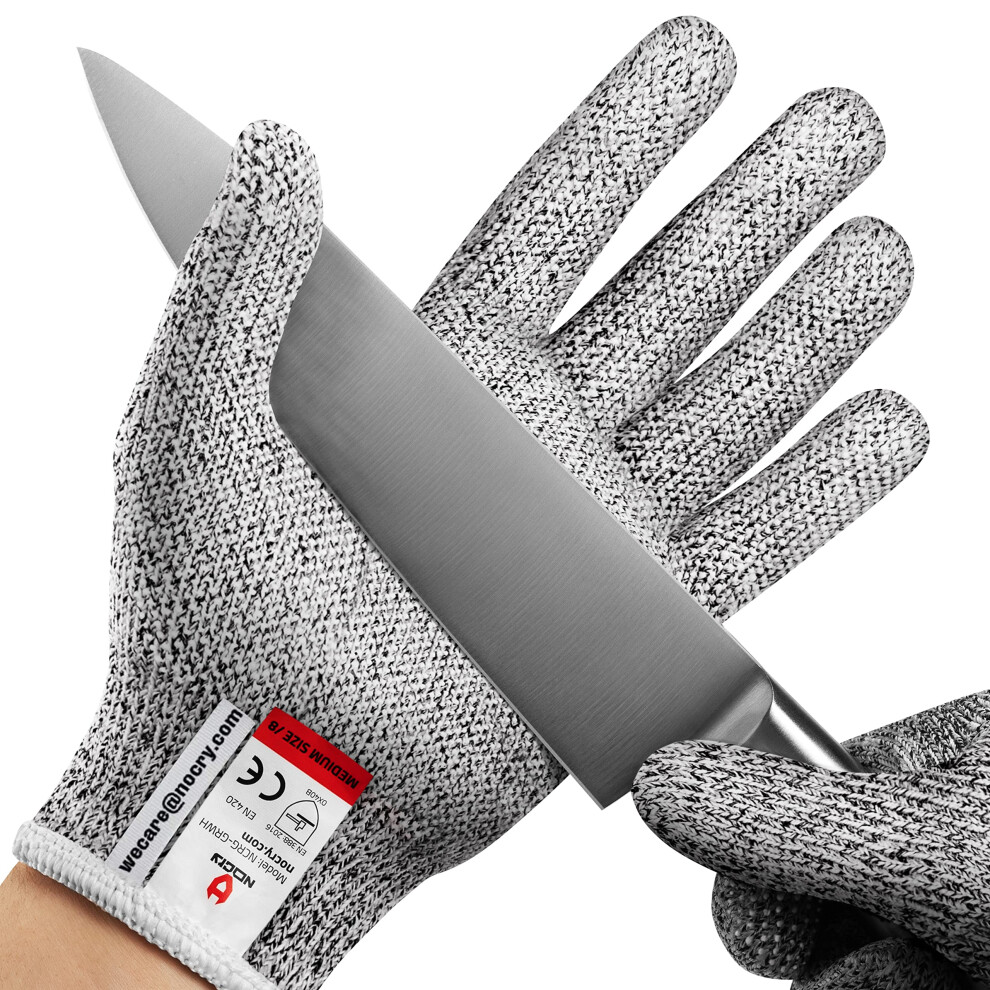Nocry Cut Resistant Gloves With Grip Dots - High Performance Level 5 P 4744027010166