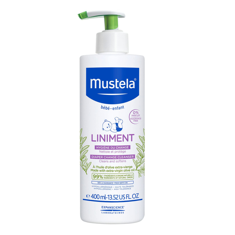 Liniment - No-Rinse Baby Cleanser For Diaper Change - With Ext Mustela