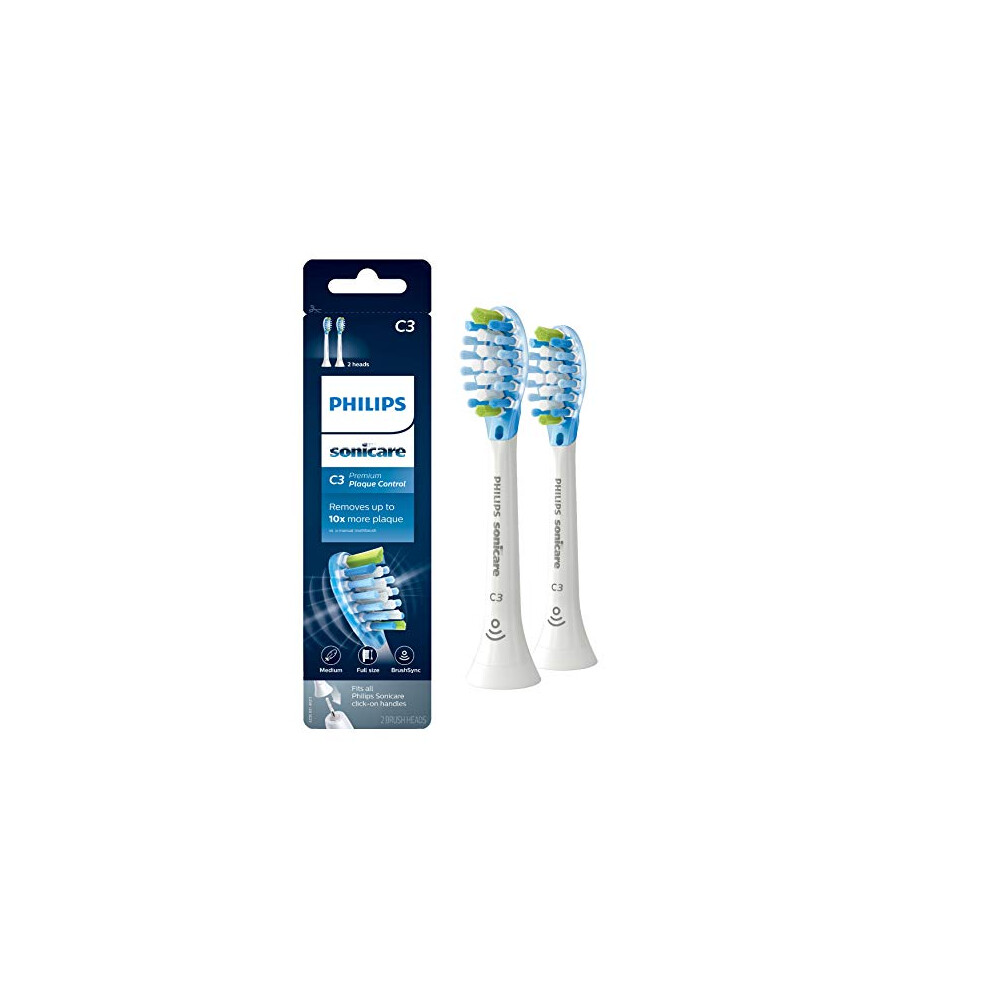 Philips Sonicare Genuine C3 Premium Plaque Control Replacement Toothbr