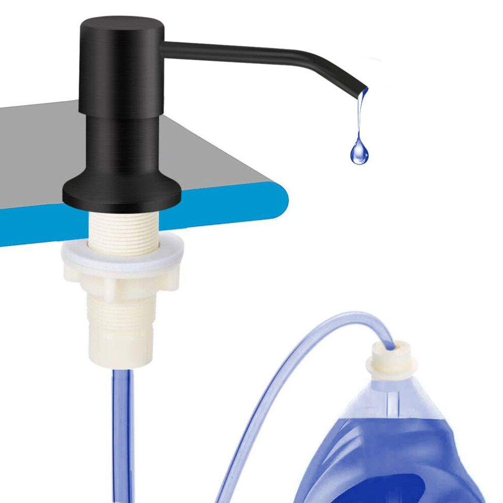 Ohihi Dish Soap Dispenser For Kitchen Sink Countertop Sink Soap Dispe 723508501588