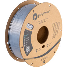 Filamento 3D Polymaker polyLite silk PLA Argento 1,75 mm 1 kg
