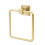 Gatco Gatco 4062 Elevate  Towel Ring  Brushed Brass/Wall Mounted 6.13"" Wide 1