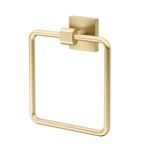 Gatco Gatco 4062 Elevate  Towel Ring  Brushed Brass/Wall Mounted 6.13"" Wide