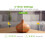 InnoGear Aromaterapi Diffuser & 10 Eteriska Oljor Set, 400ml Ultrasonisk Diffuser 5